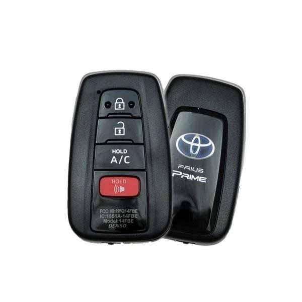 Oem OEM: REF: 2017-2018 Toyota Prius Prime / 4-Button Smart Key / PN: 89904-47460 / HYQ14FBE RSK-TOY107 - main